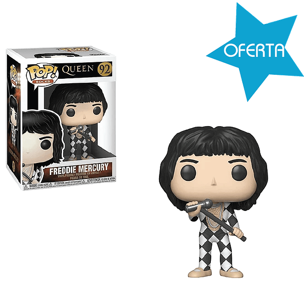 Funko Pop Freddie Mercury (Checker) 