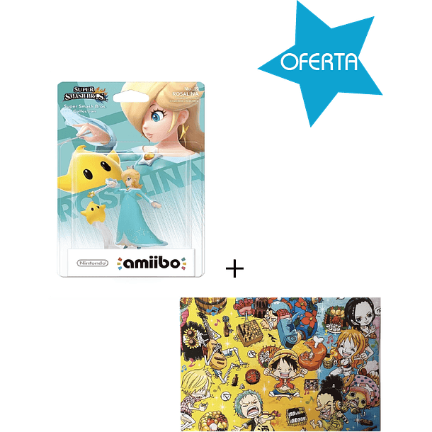  Amiibo Rosalina Estrela y Destello Super Smash Bros 1