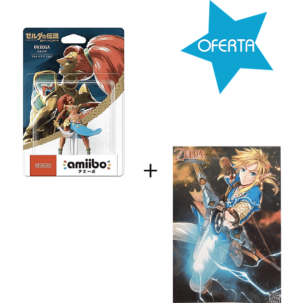 Figura Amiibo Colección Zelda Urbosa 1