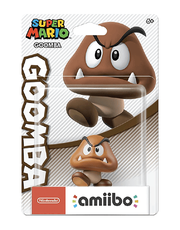  Amiibo Goomba Colección Super Mario 