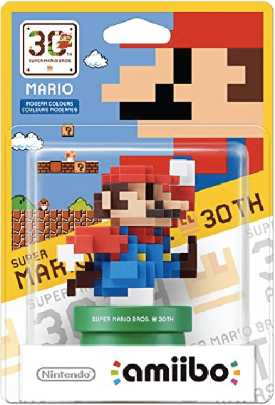  Amiibo Mario Colección  Mario Aniversario 30  Color moderno