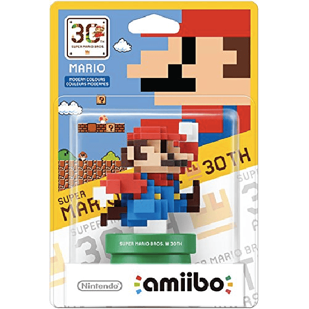  Amiibo Mario Colección  Mario Aniversario 30  Color moderno 1