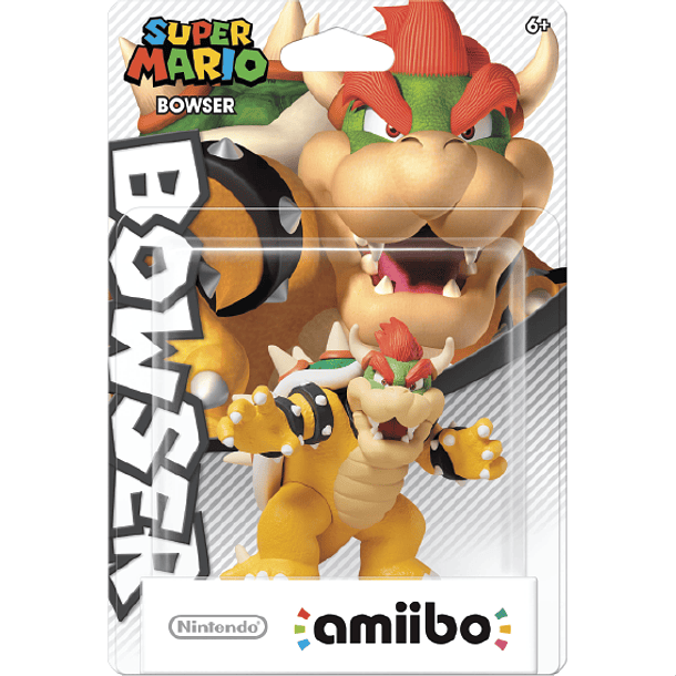  Amiibo Bowser Colección Super Mario Figura Interactiva  1