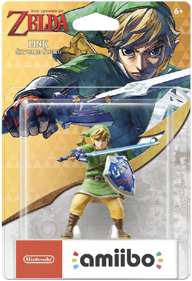 Figura Amiibo Coleción Zelda Link Skyward Sword