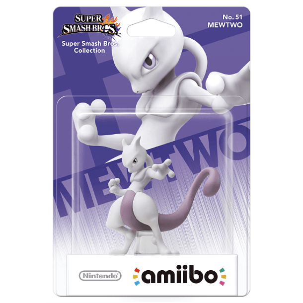 Figura Amibo Super Smash Bros. Mewtwo 1