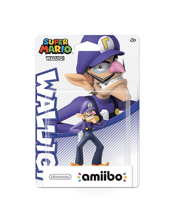 Figura Amiibo Colección Super Mario Waluigi
