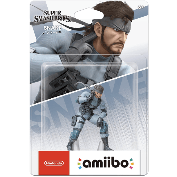 Amiibo Snake Super Smash Bros. Figura Interactiva 1