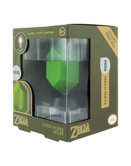 Lampara Zelda Moneda Verde