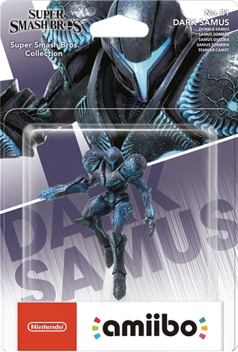 Figura Amiibo Super Smash Bros. Samus Oscura