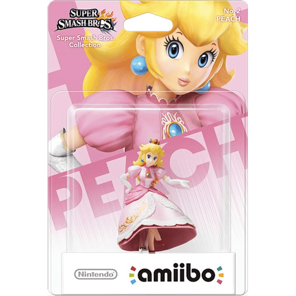  Amiibo Peach Super Smash Bros. Figura Interactiva 1