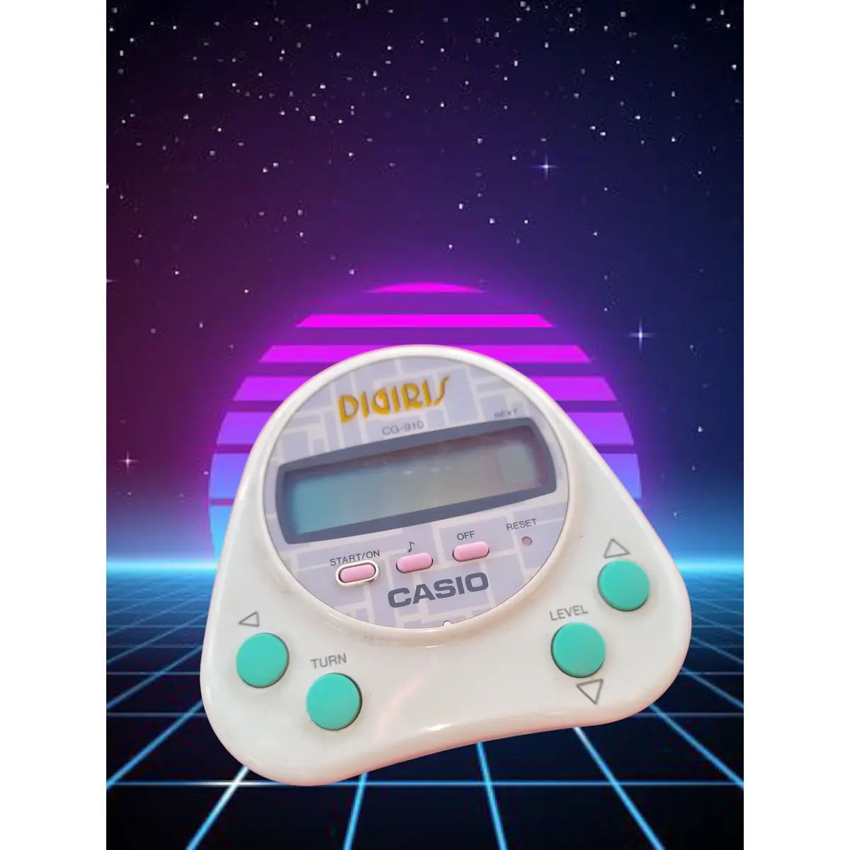 Digiris Handheld Casio con su caja y manuales