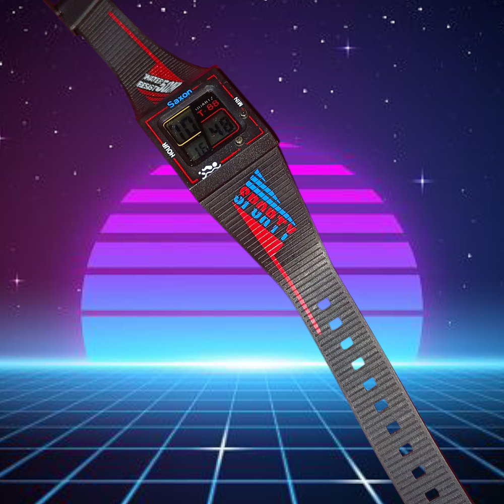 Reloj Saxon Vintage Funcionando  2