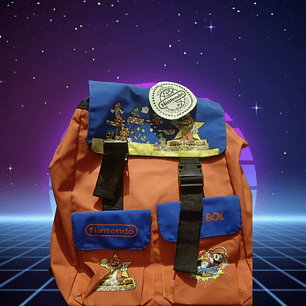 Super Mario Bros Mochila Nintendo Mattel 1993 Nueva