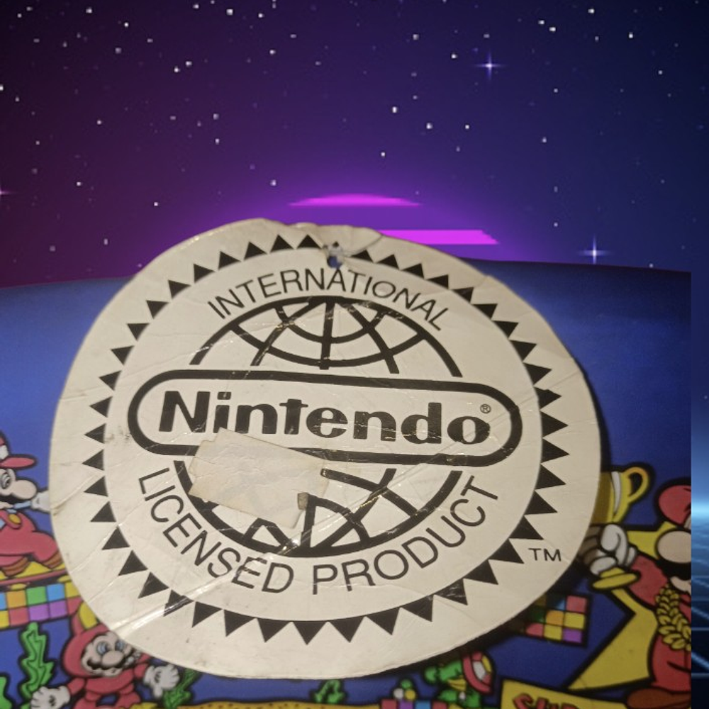 Super Mario Bros Mochila Nintendo Mattel 1993 Nueva 4