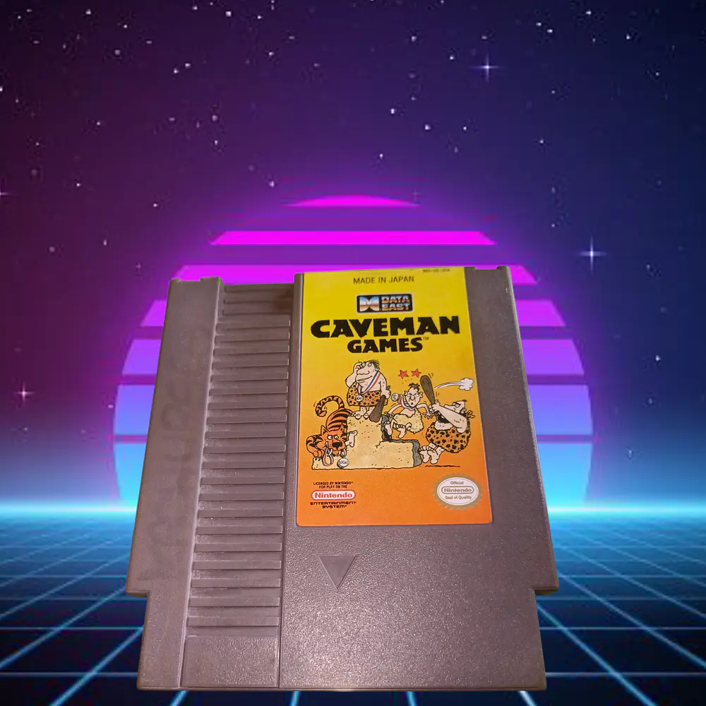 Cave Man Games Nintendo Nes 1