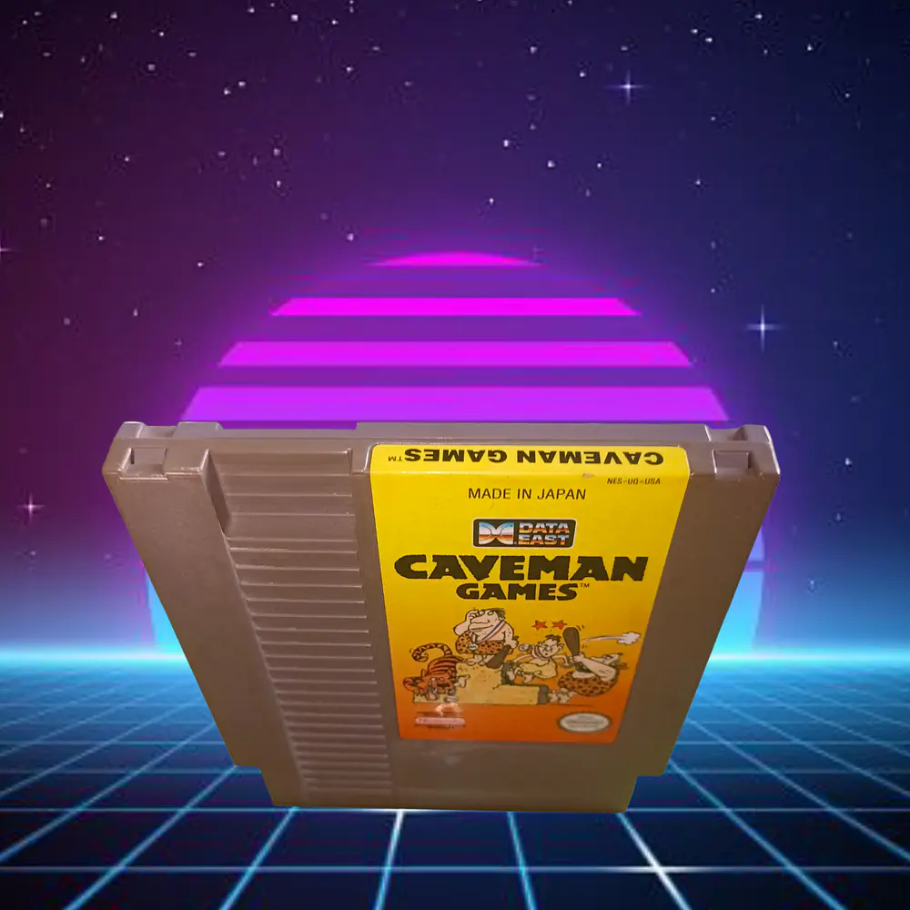 Cave Man Games Nintendo Nes 2