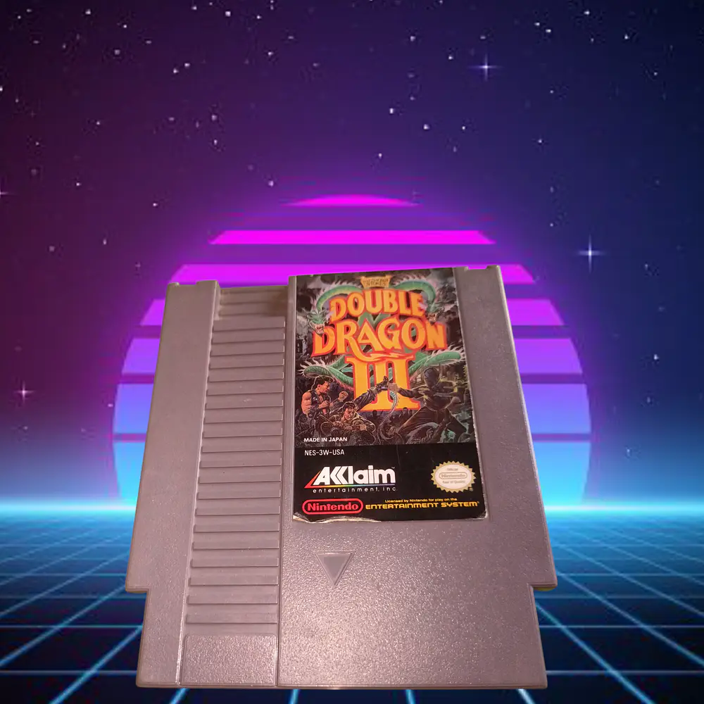 Double Dragon 3 Nintendo Nes 1