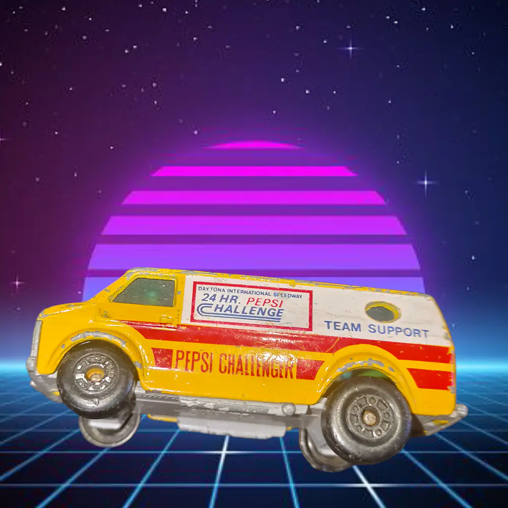 Chevy Van Pepsi Challenger Matchbox  1