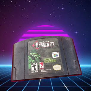 Rainbow Six Nintendo 64  100% Original 
