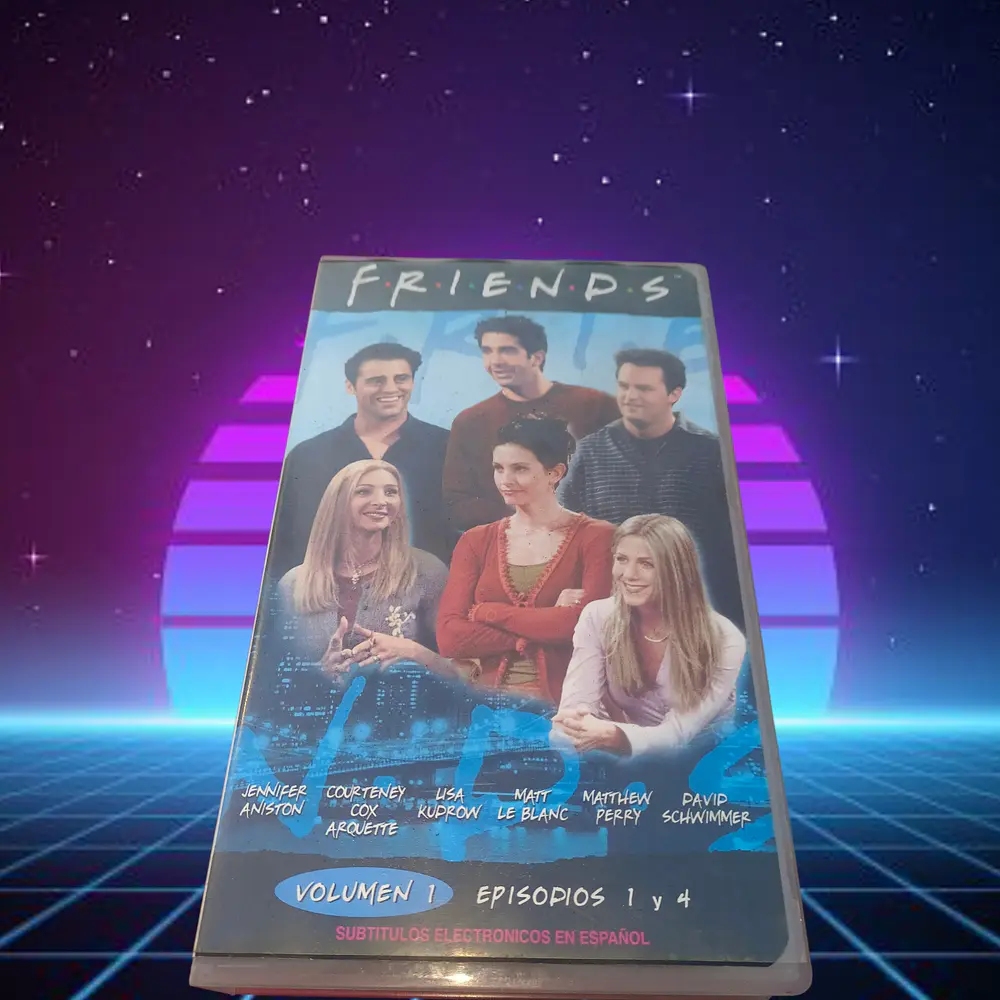 F•R•I•E•N•D•S Vhs Original  Temporada 1 Capitulos del 1 al 4 2