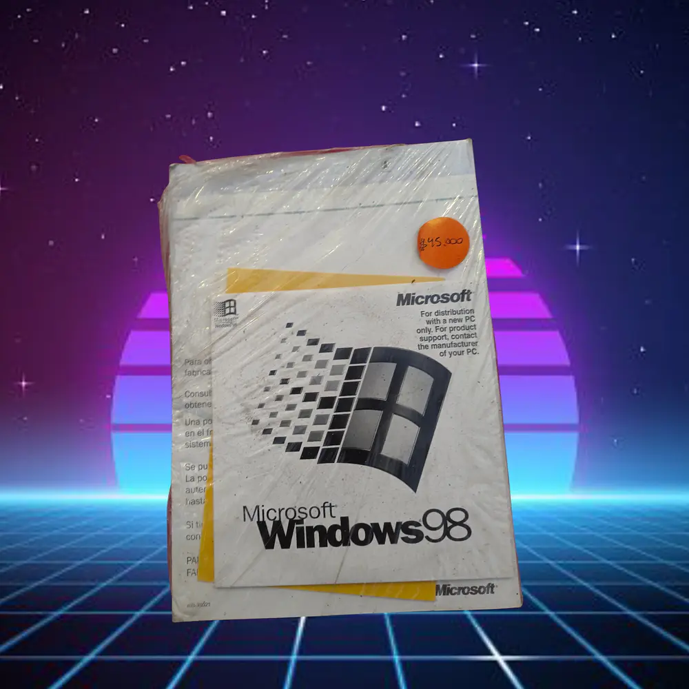 Windows 98 Sellado nuevo 