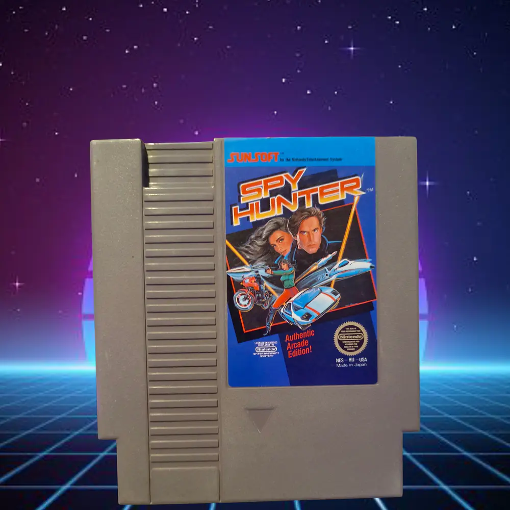 Spy Hunter nintendo NES 5 tornillos  2