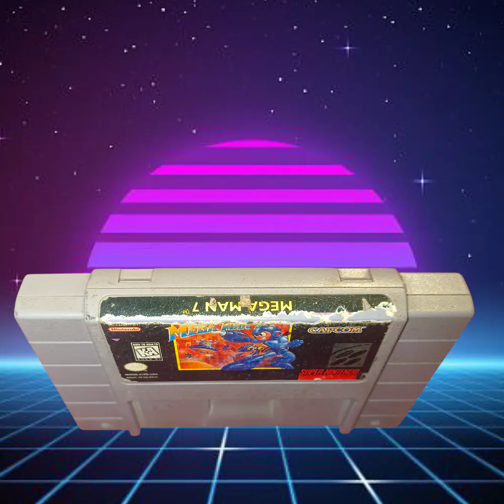 Megaman 7 supernintendo SNES 100% original  2