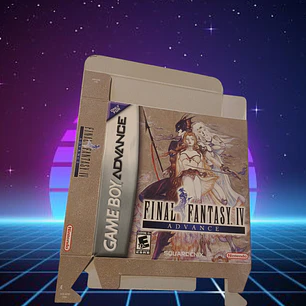 Final Fantasy IV Gameboy Advance  Caja original  