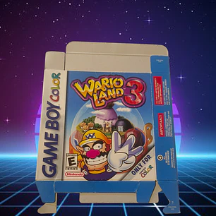 Warrio Land 3 Gameboy Color  Caja original  