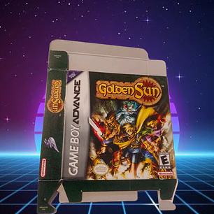 GoldenSun Gameboy Advance  Caja original 