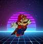 Super Mario bros  Pin original  Promoción abre y gana Soprole 1997 - Miniatura 1