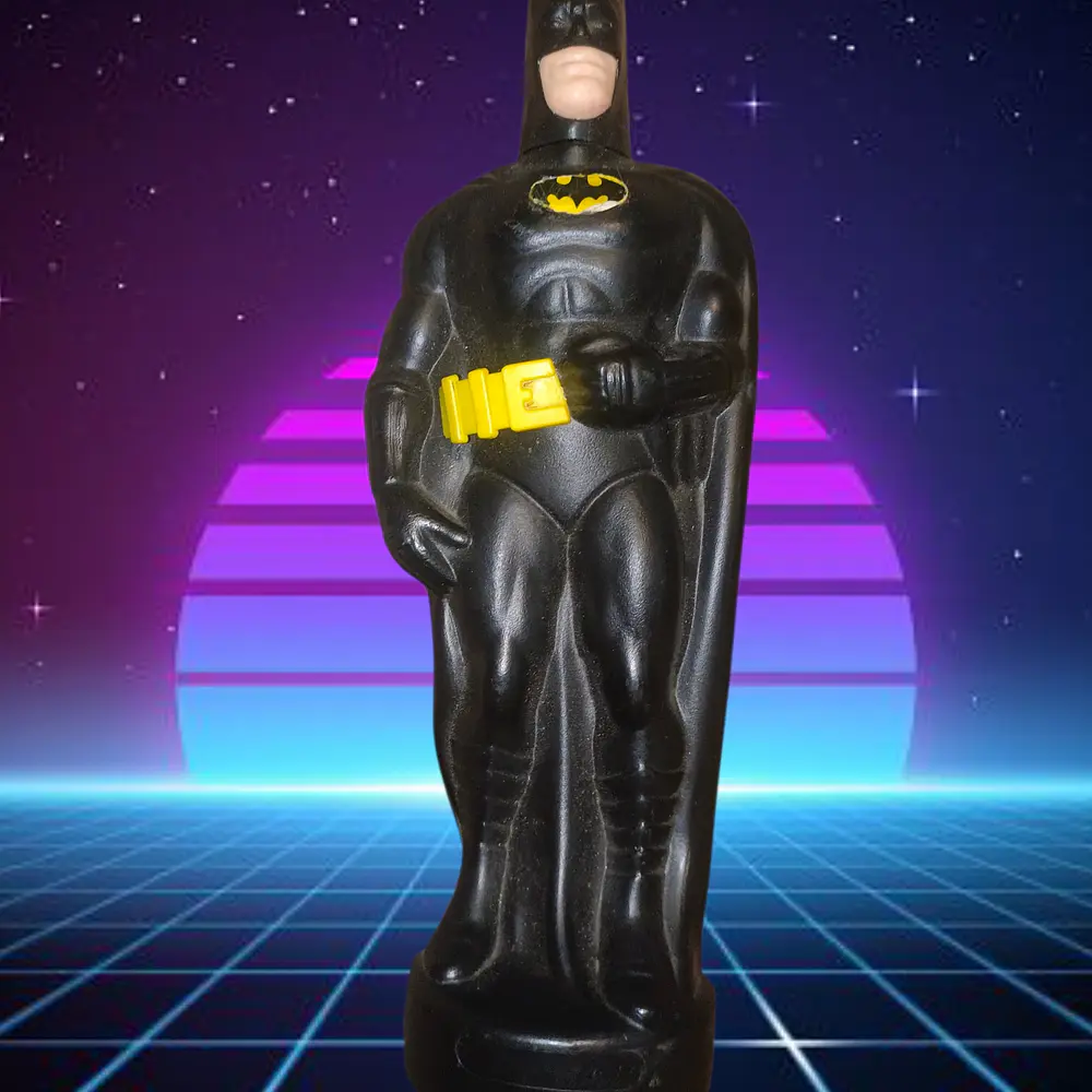 Batman Jabon liquido Botella vacia Raro  1