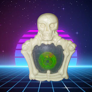 Super Naturals Tonka 1987 Escudo de skull 