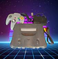 Nintendo 64 joystick, transformador y cable AV alternativos nuevos - Miniatura 2