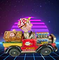 Pinkee the Farmer juguete japones enlatado - Miniatura 1