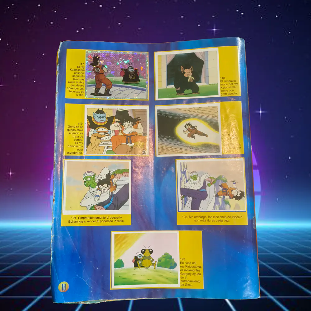 Dragon ball Z album SALO completo original de epoca.  2