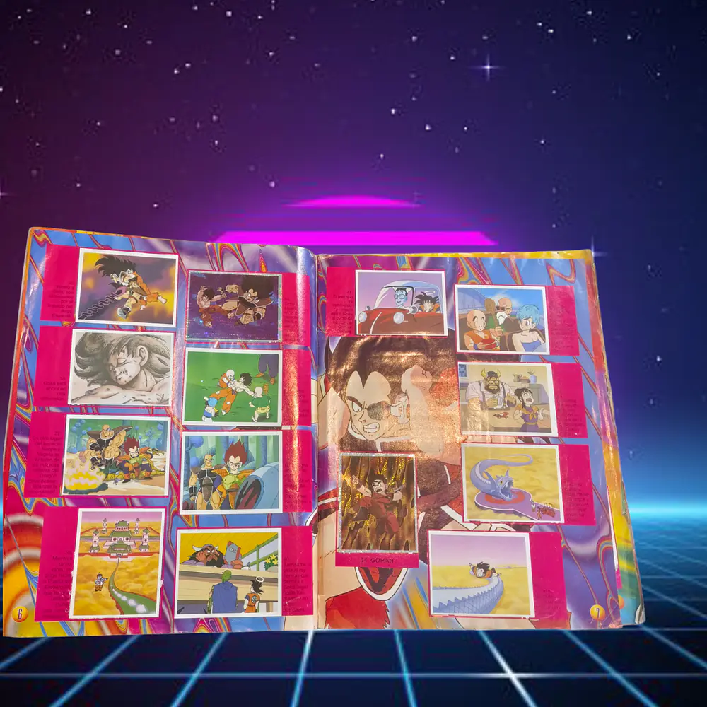 Dragon ball Z album SALO completo original de epoca.  4