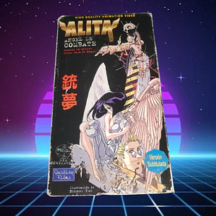 Alita Angel de Combate Vhs en su caja original 