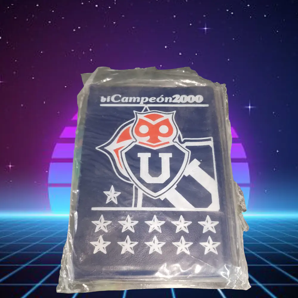 Tarjetero Universidad de Chile Campeon 2000 Nuevo sin uso 2