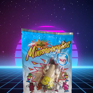 Danky Minisavorytos Sellado En su empaque original Promocion savory 1995