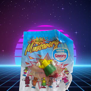 Centella Minisavorytos Sellado En su empaque original Promocion savory 1995