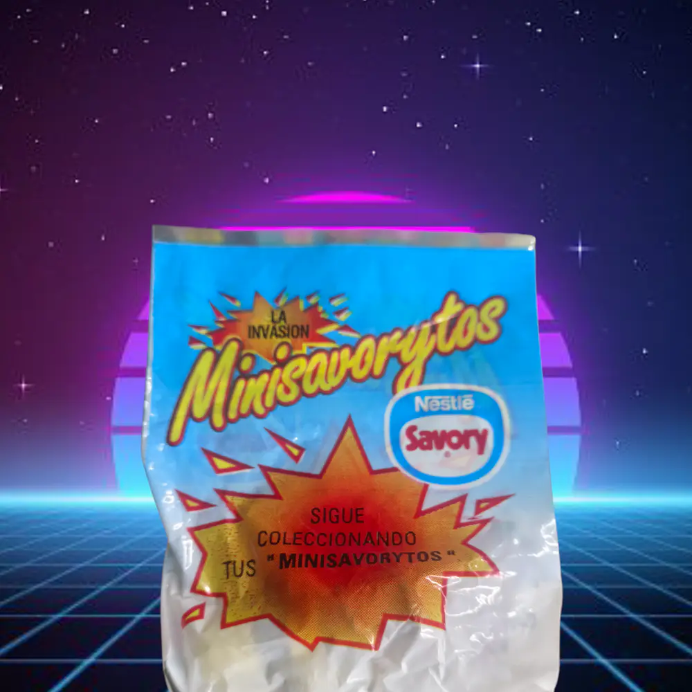 Cola de Tigre Minisavorytos Sellado En su empaque original Promocion savory 1995  2