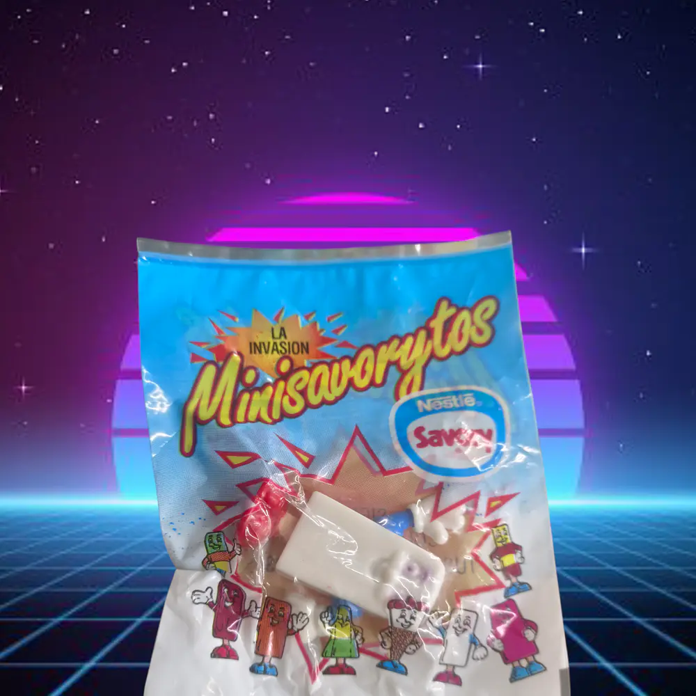 Cremino Minisavorytos Sellado En su empaque original Promocion savory 1995 1