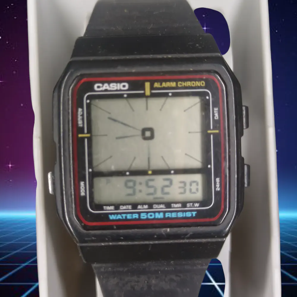 Casio AE-11W reloj digital 1985 