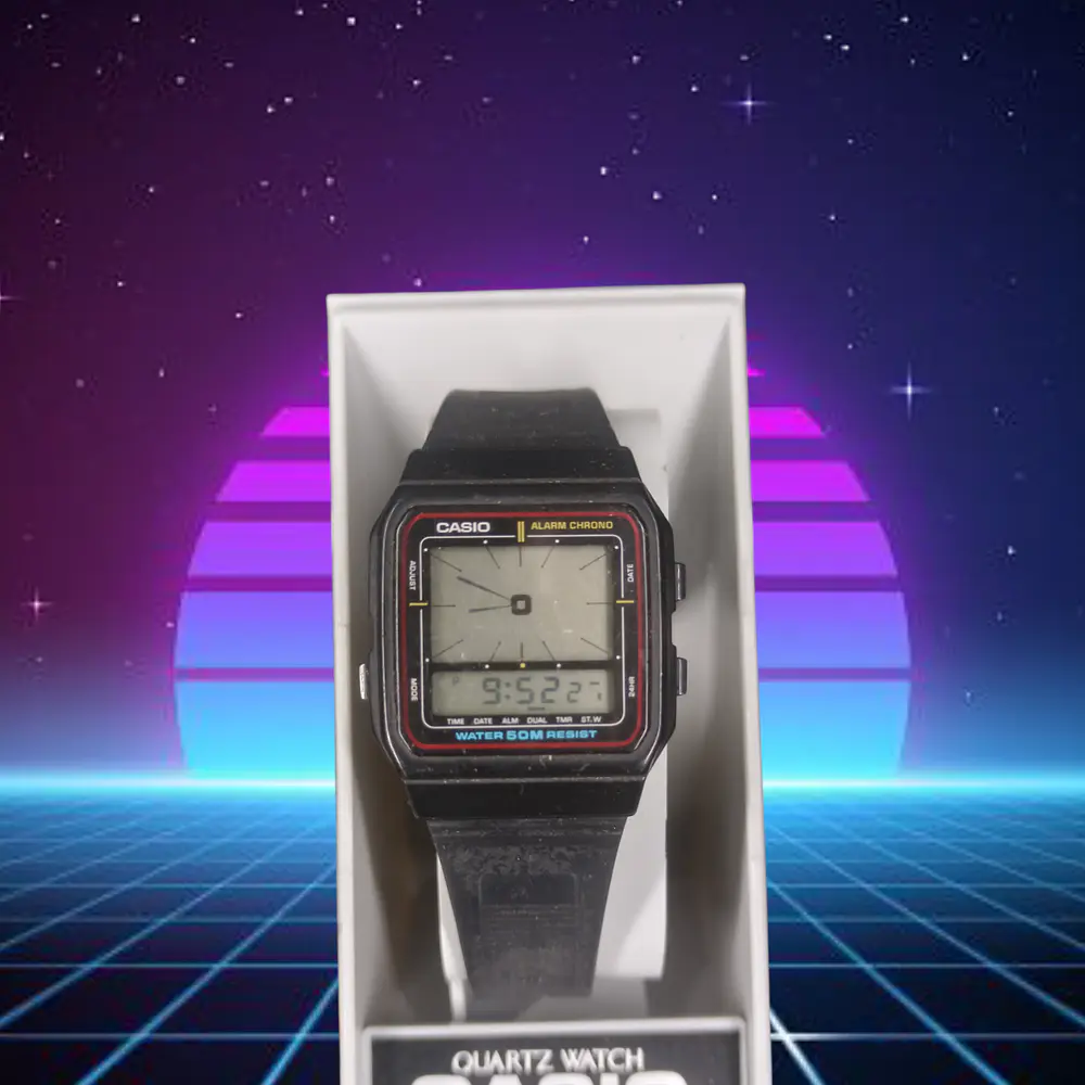Casio AE-11W reloj digital 1985 