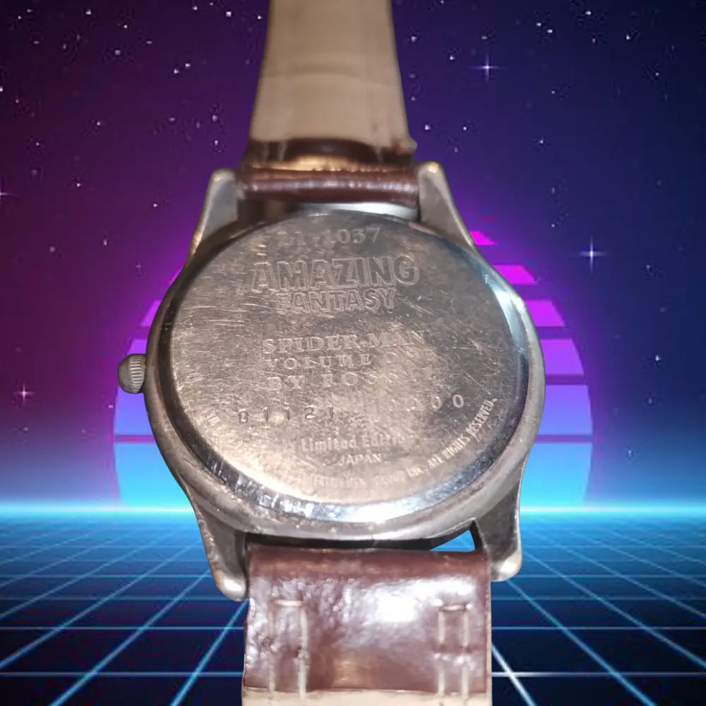 Reloj Fossil Spiderman 1994 con su caja original  7