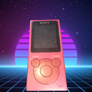 Mp4 Sony Walkman rosa pantalla a color 4 gb