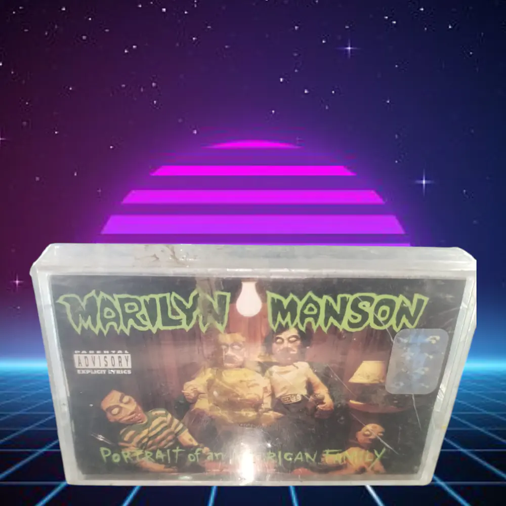 Marilyn Manson Potrait of an American Family Cassette Sellado nuevo 1