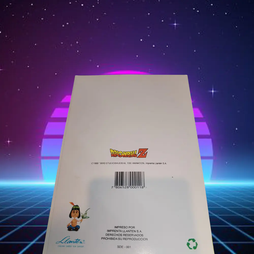 [1] Dragon Ball Z Tarjeta Navideña Original 1999 TOEI animation Hecha en chile 2