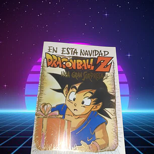 [6] Dragon Ball Z Tarjeta Navideña Original 1999 TOEI animation Hecha en chile 
